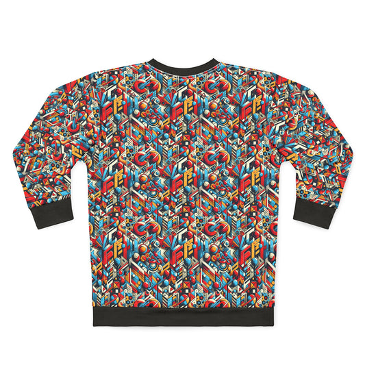 Neo-Traditional Street Art Modern Street Art Fusion Sweatshirt - 8404 Design-67