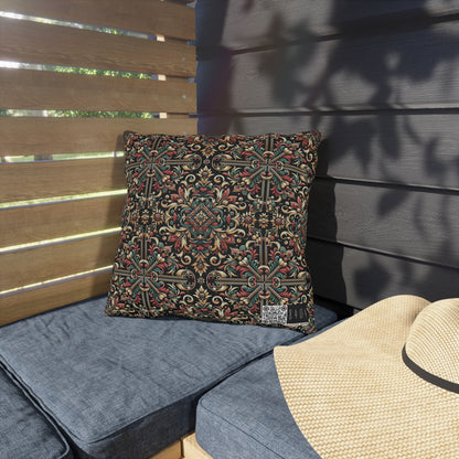 Streetwear Renaissance Artistic Clash of Old and New Outdoor Pillow - 8404 Design-46