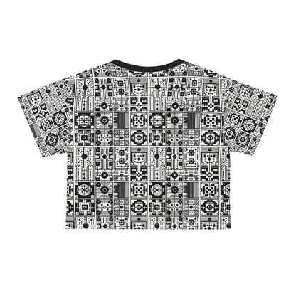 Digital Minimalism Minimalist Tech Crop Tee - 8404 Design-55