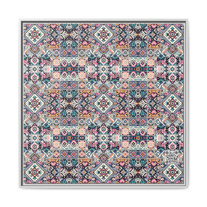 Matte Canvas, Framed (multi-Color) - 8404 Design-01