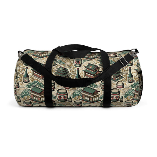 Cultural Artisanal Fusion Contemporary Cultural Elegance Duffel Bag - 8404 Design-68