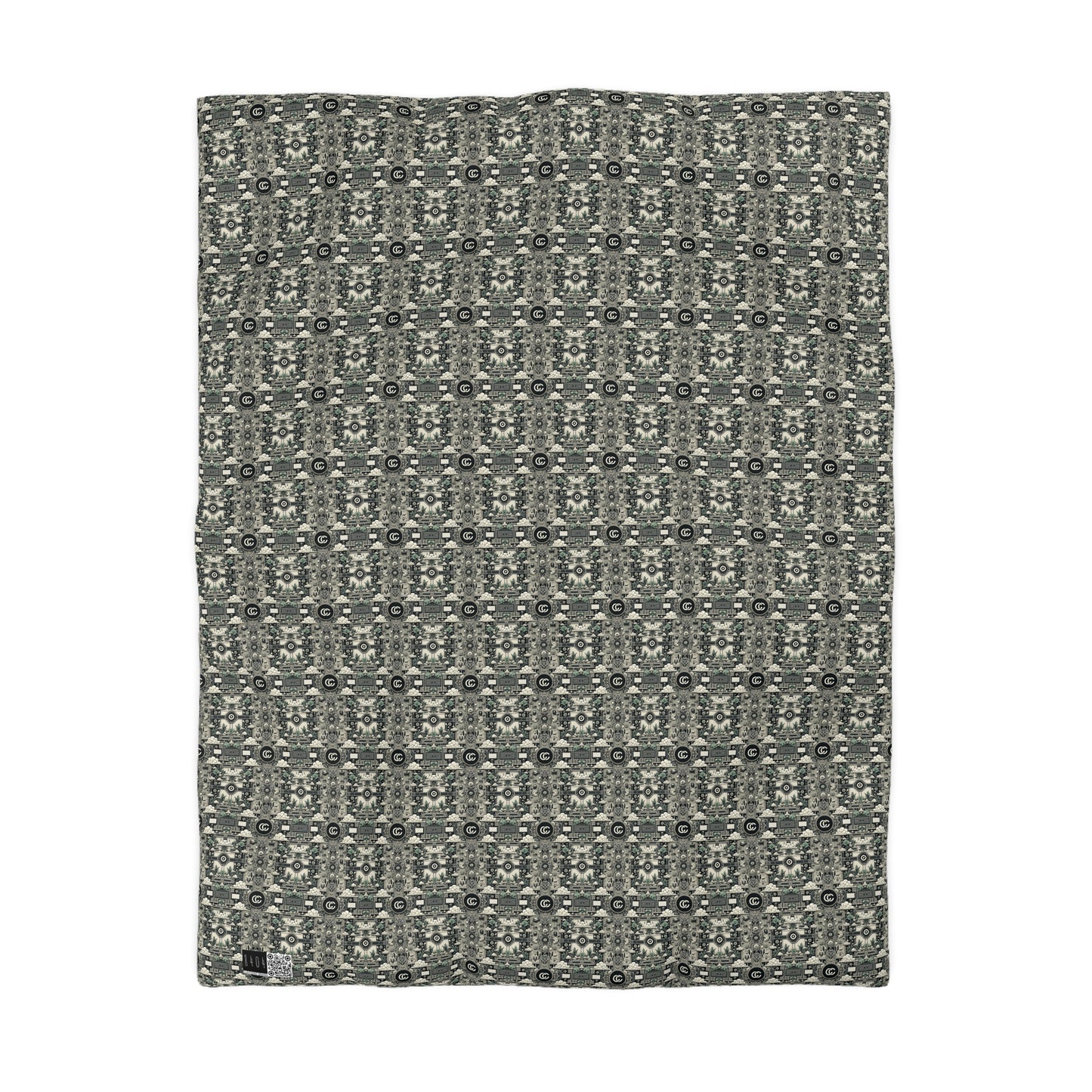 Cyber Garden Party Tech Garden Extravaganza Microfiber Duvet Cover - 8404 Design-54