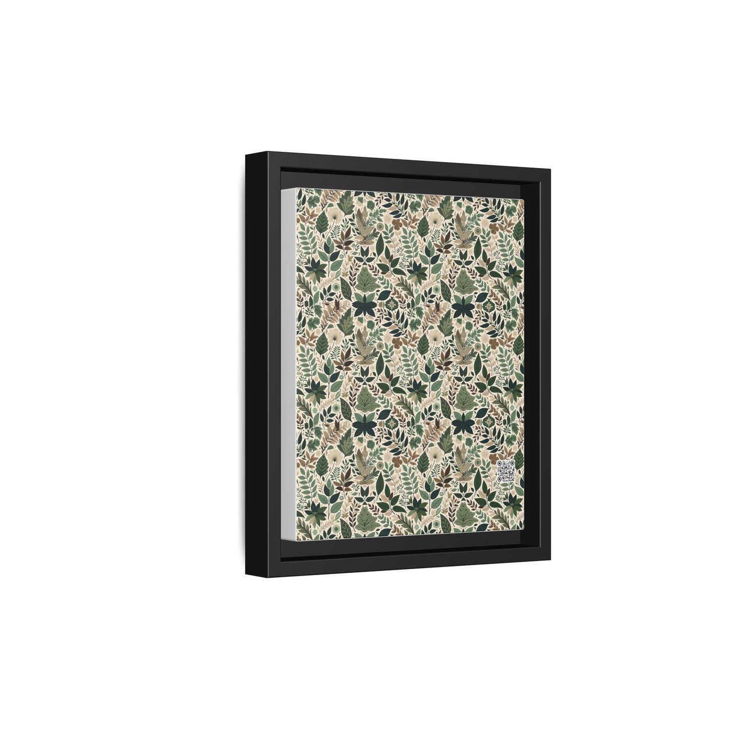 Streetwear Sustainability Environmentally Conscious Streetwear with a Natural Aesthetic Matte Canvas, Framed (multi-color) - 8404 Design-57 B