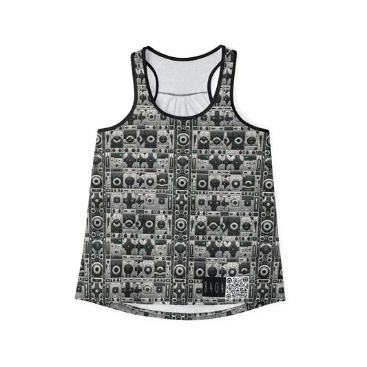 Tech Utility Aesthetics Tech-Forward Minimalism Women's Tank Top - 8404 Design-60