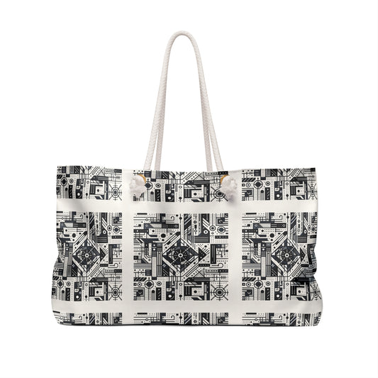 Digital Minimalism Minimalist Tech Weekender Bag - 8404 Design-47