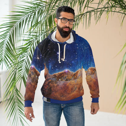 8404 Unisex Adult's "star Birth in Carina Nebula " Fashion Pullover Hoodie