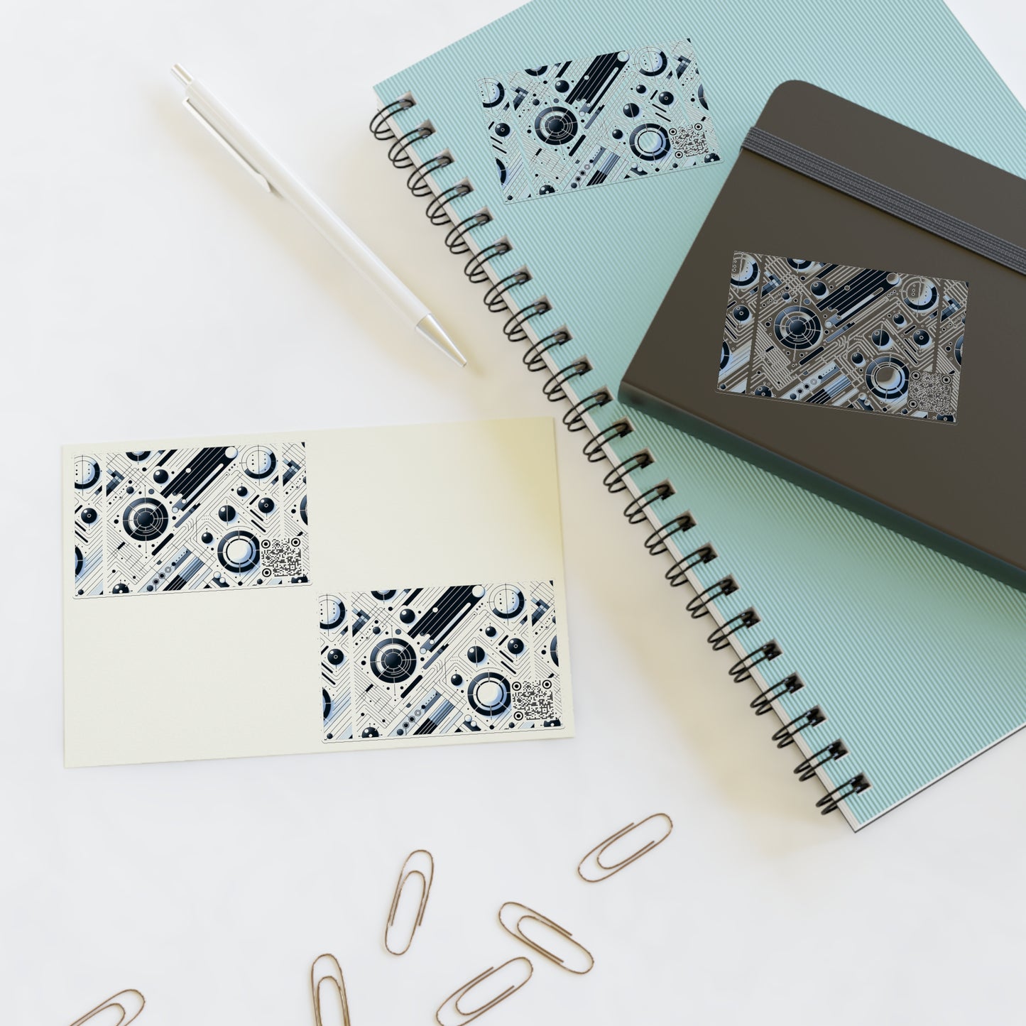 Tech Minimalism Minimalist Tech Sticker Sheets - 8404 Design-70