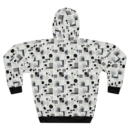 Digital Minimalism Minimalist Tech Pullover Hoodie - 8404 Design-60