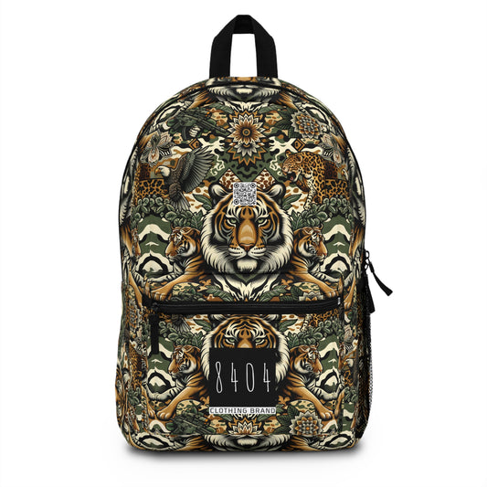Streetwear Safari Urban Jungle Exploration Backpack - 8404 Design-55