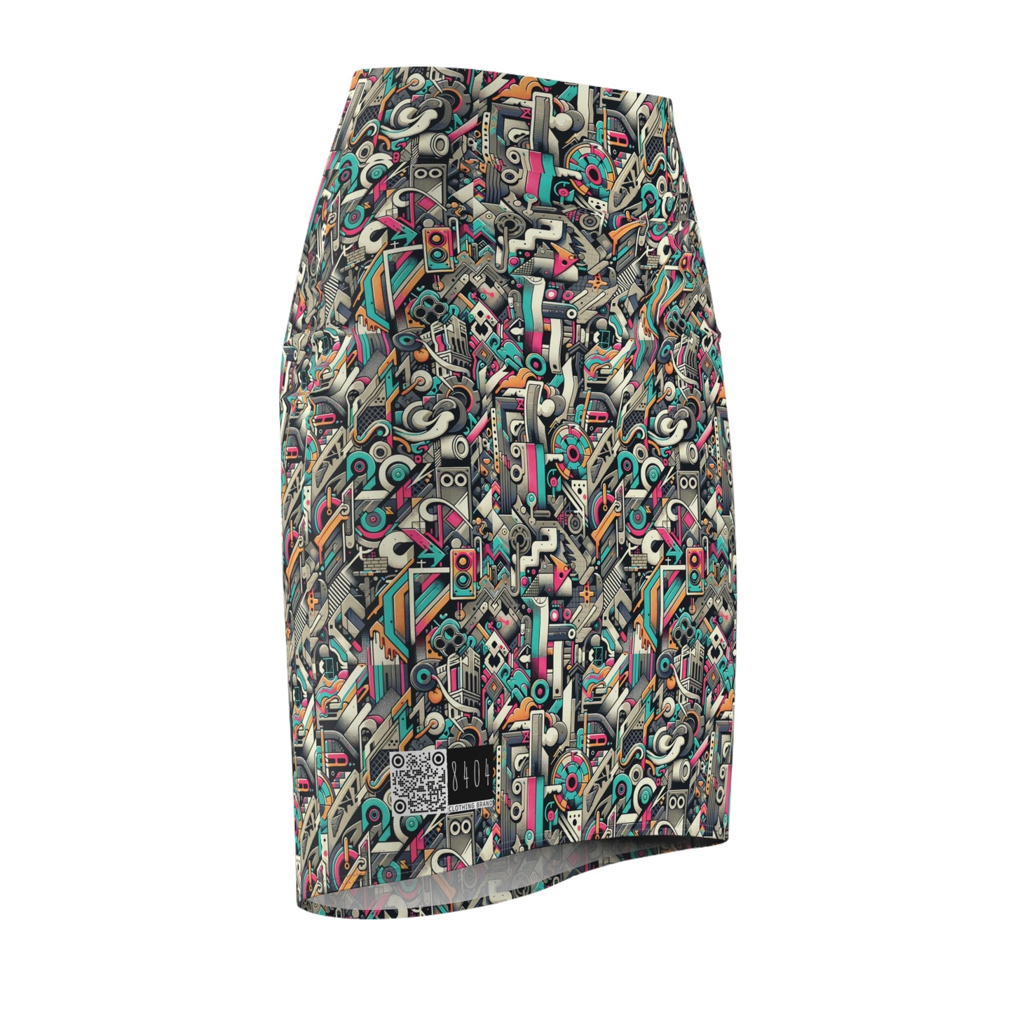 Digital Street Art Urban Street Style Women's Pencil Skirt - 8404 Design-74