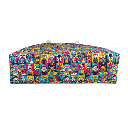 Neon Pop Playful Pop Culture Mashup Weekender Bag - 8404 Design-60
