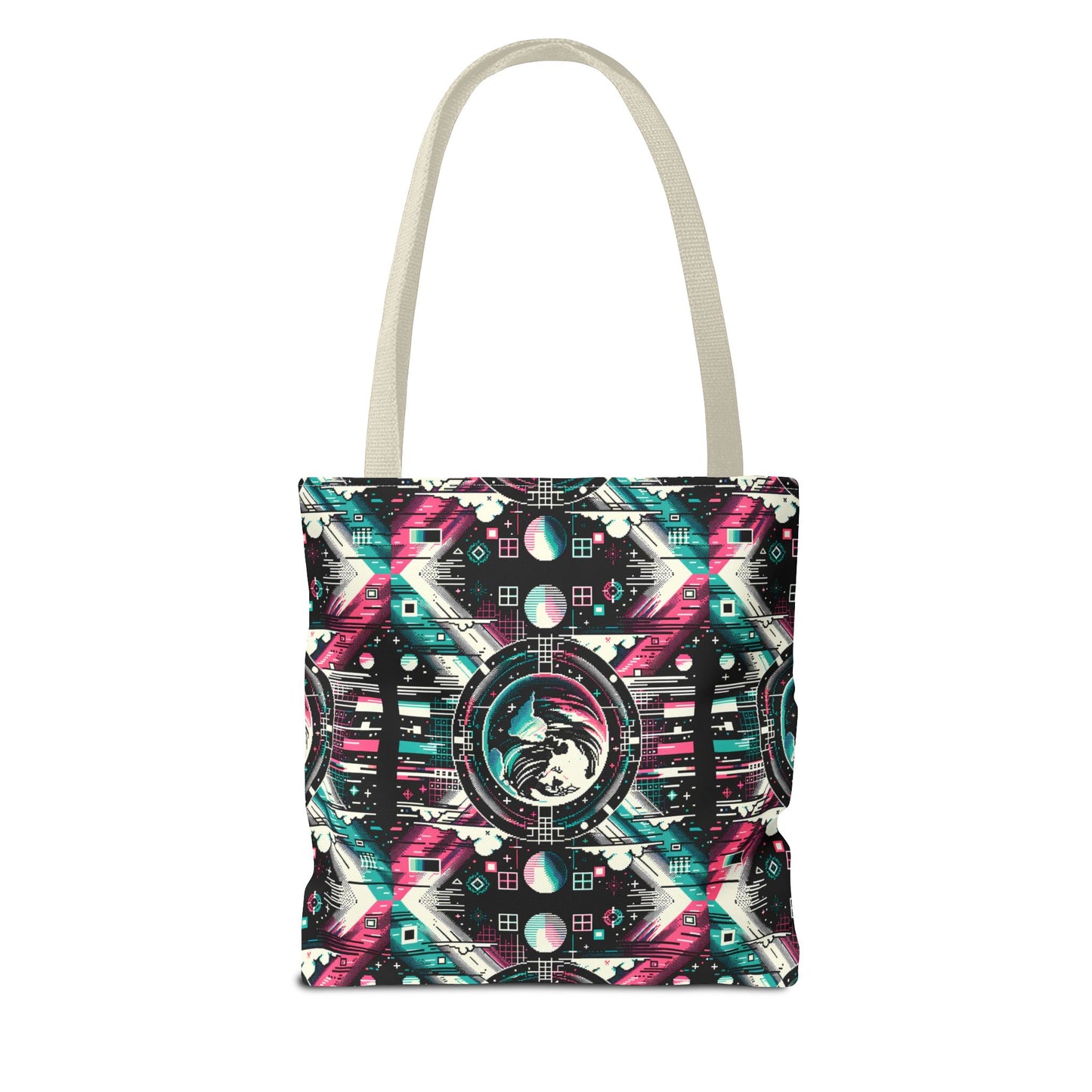 Digital Artistry Digital-native Streetwear Tote Bag - 8404 Design-62