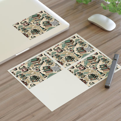 Cultural Artisanal Fusion Contemporary Cultural Elegance Sticker Sheets - 8404 Design-68