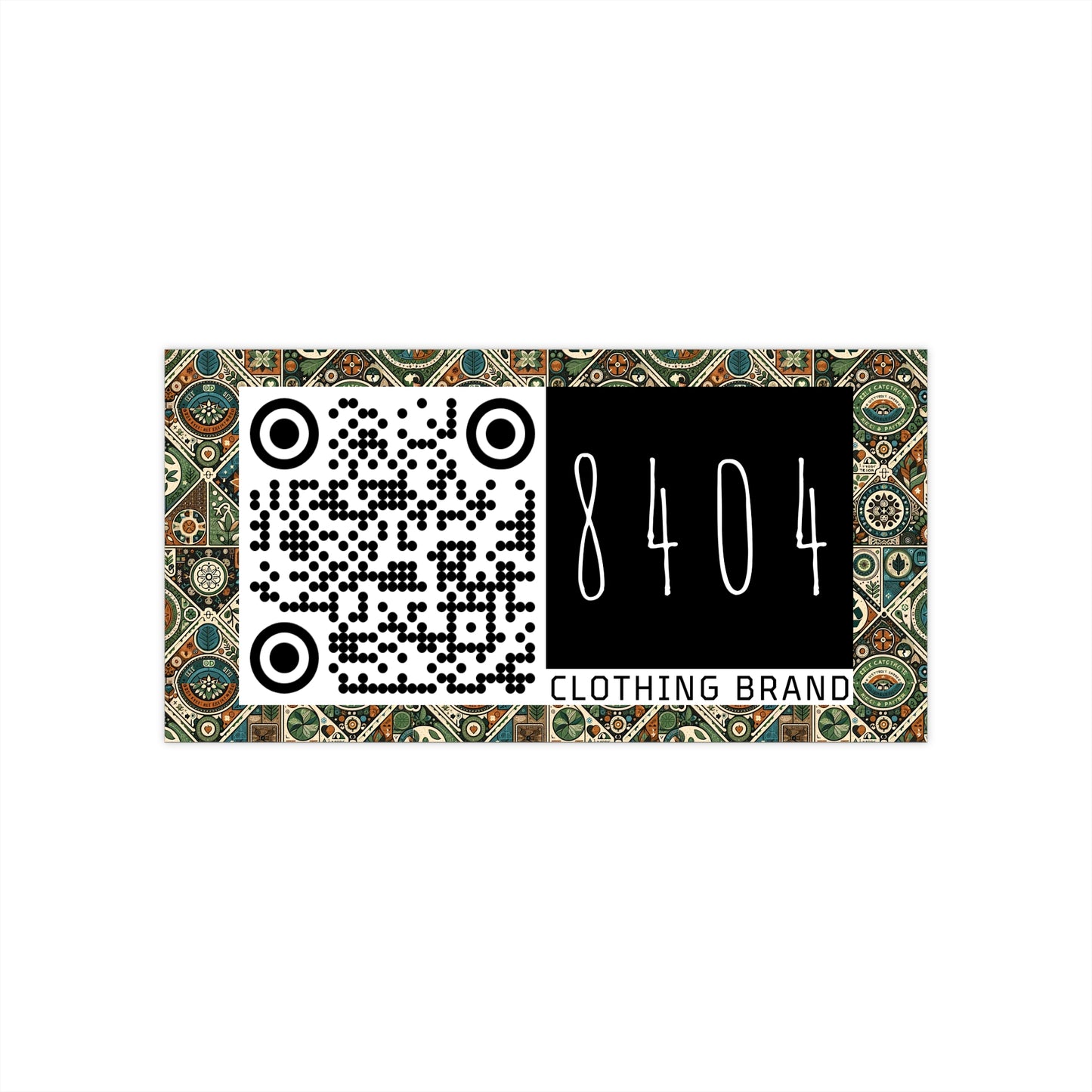 Sustainable Streetwear Sustainability-conscious Urban Style Bumper Sticker - 8404 Design-67