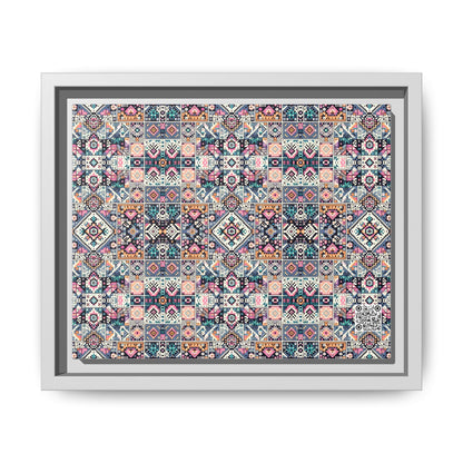 Matte Canvas, Framed (multi-Color) - 8404 Design-01