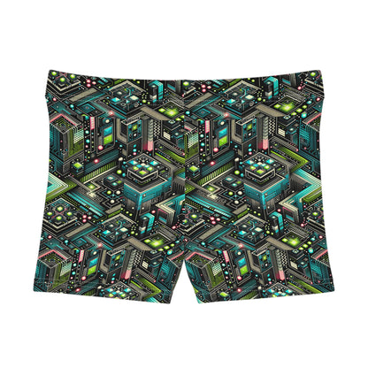 Women's Shorts (aop) Future Tech