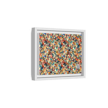 Digital Artistic Expression Artistic Streetwear Matte Canvas, Framed (multi-Color) - 8404 Design-46 B