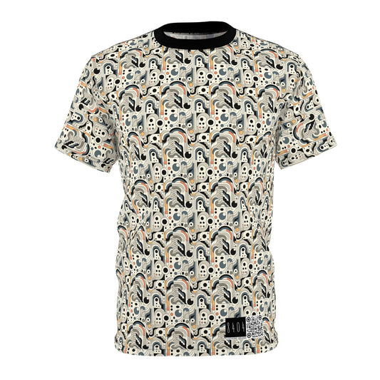 Modern Minimalism Minimalist Tech Unisex Cut & Sew Tee - 8404 Design-60