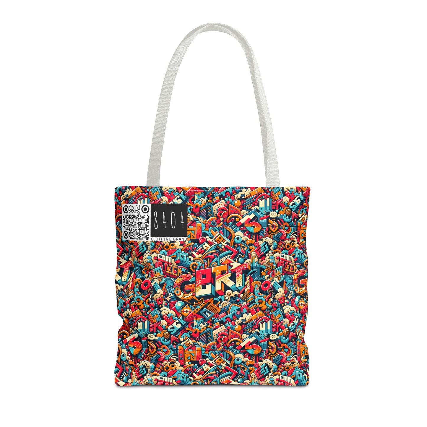 Neo-Traditional Street Art Modern Street Art Fusion Tote Bag - 8404 Design-58