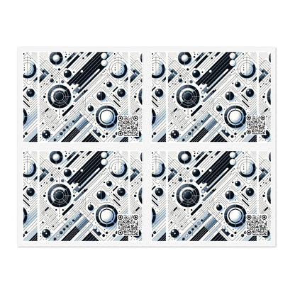 Tech Minimalism Minimalist Tech Sticker Sheets - 8404 Design-70