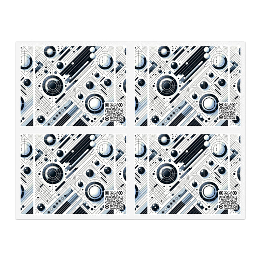 Tech Minimalism Minimalist Tech Sticker Sheets - 8404 Design-70