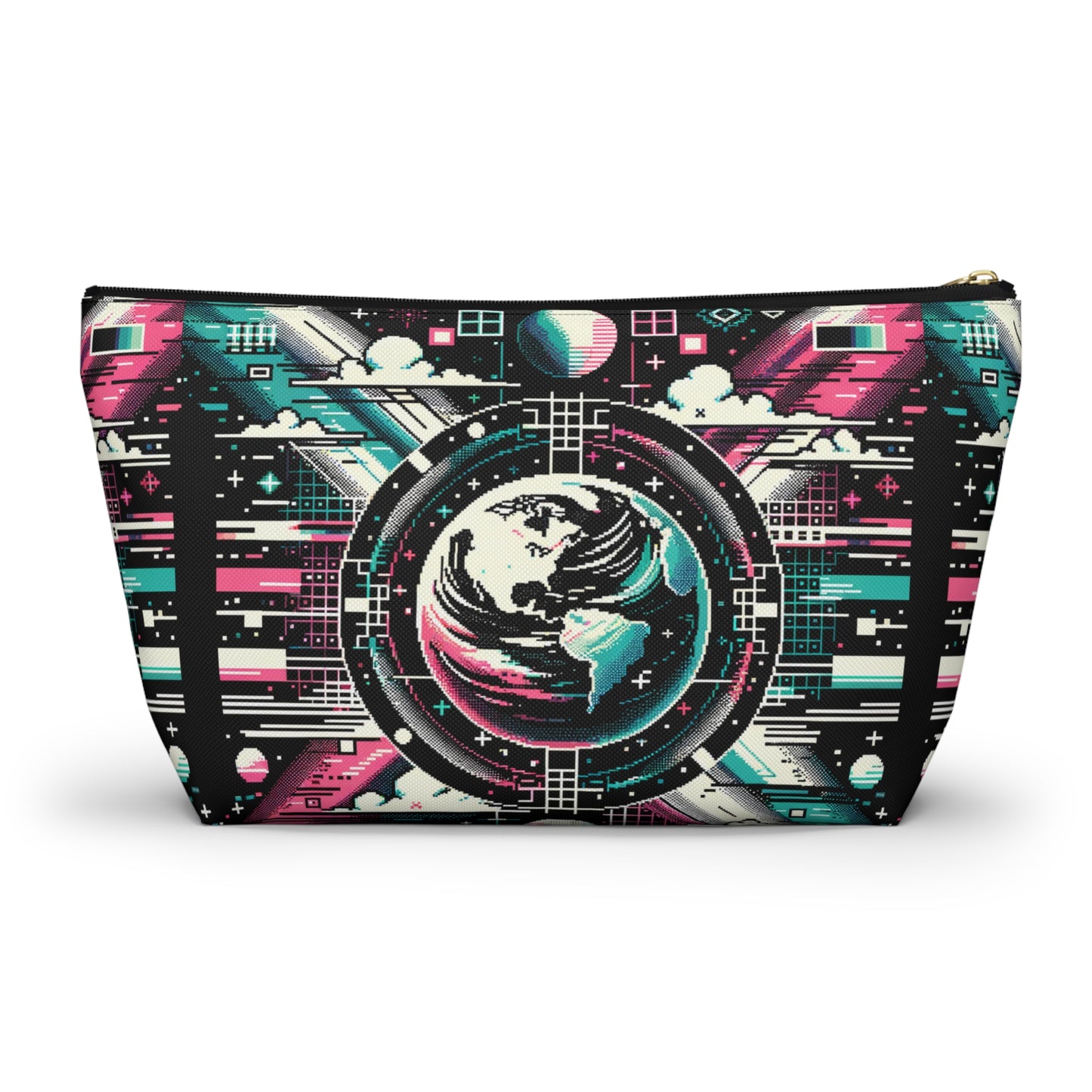 Digital Artistry Digital-native Streetwear Accessory Pouch W T-bottom - 8404 Design-62