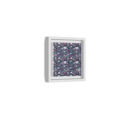 Digital Rebellion Youthful Streetwear with a Rebellious Digital Twist Matte Canvas, Framed (multi-color) - 8404 Design-71 B