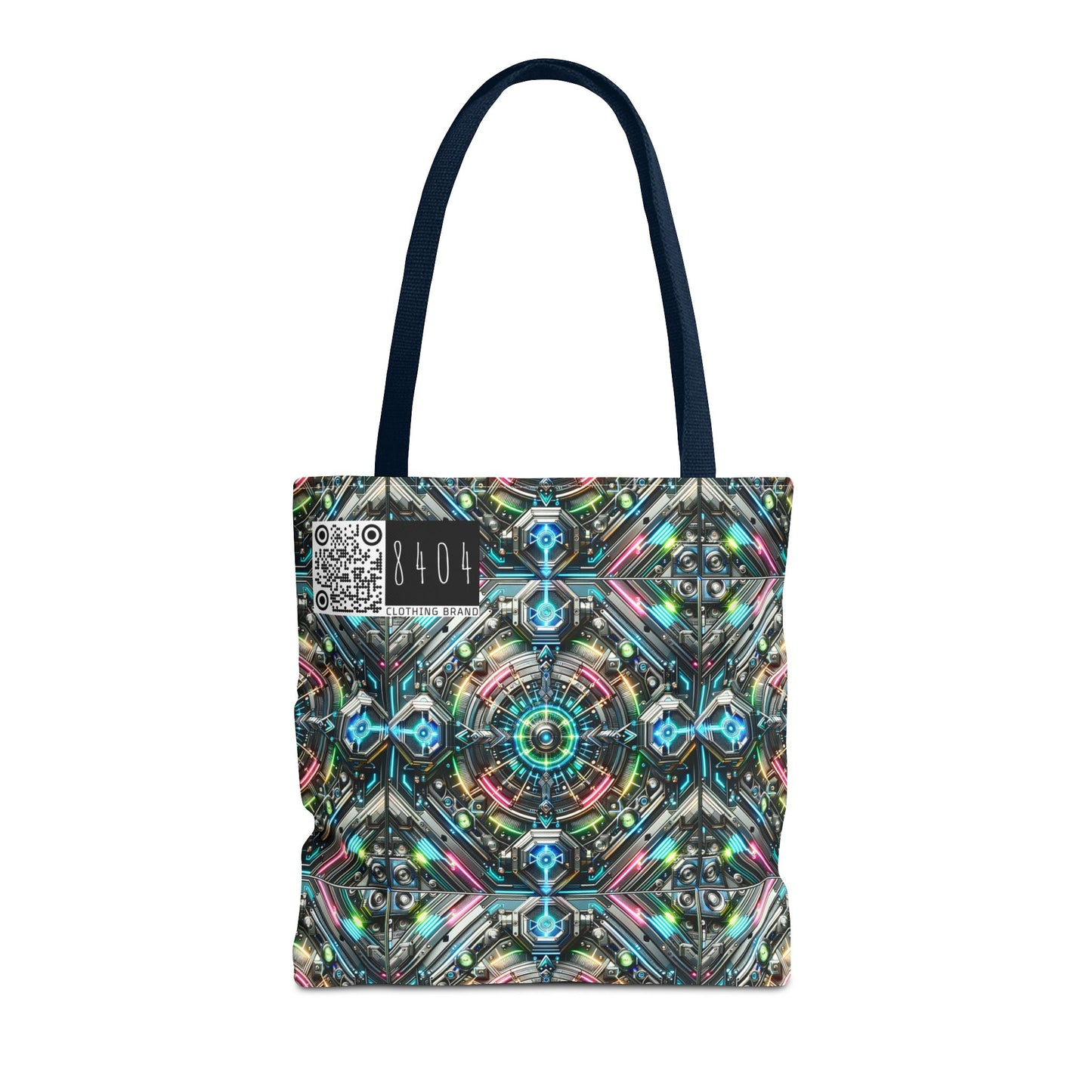 Tech-Infused Futurism Futuristic Tech Tote Bag - 8404 Design-53