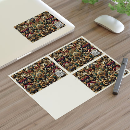 Digital Renaissance Luxurious Streetwear Inspired By Classical Art With a Modern Twist Sticker Sheets - 8404 Design-76