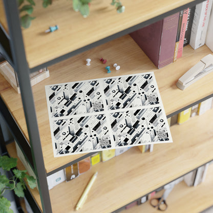 Digital Minimalism Minimalist Tech Sticker Sheets - 8404 Design-54