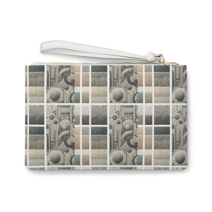 Tech Utility Chic Tech-Forward Minimalist Clutch Bag - 8404 Design-59