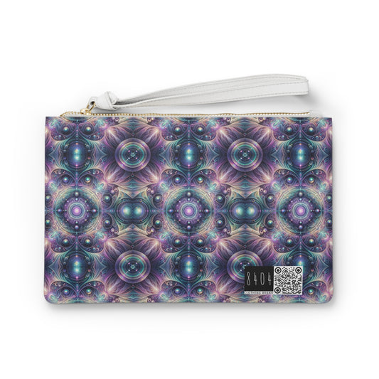 Iridescent Tech Fusion Tech-Forward Streetwear Clutch Bag - 8404 Design-61