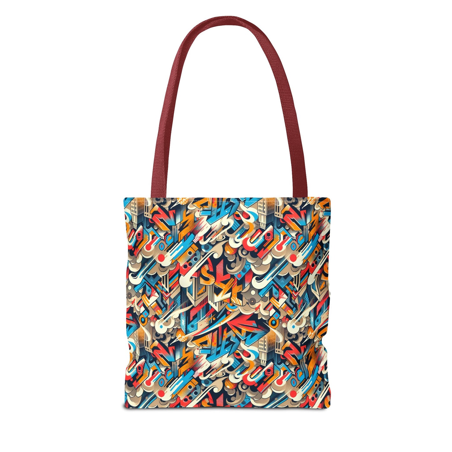 Neo-Traditional Street Art Modern Street Art Fusion Tote Bag - 8404 Design-44