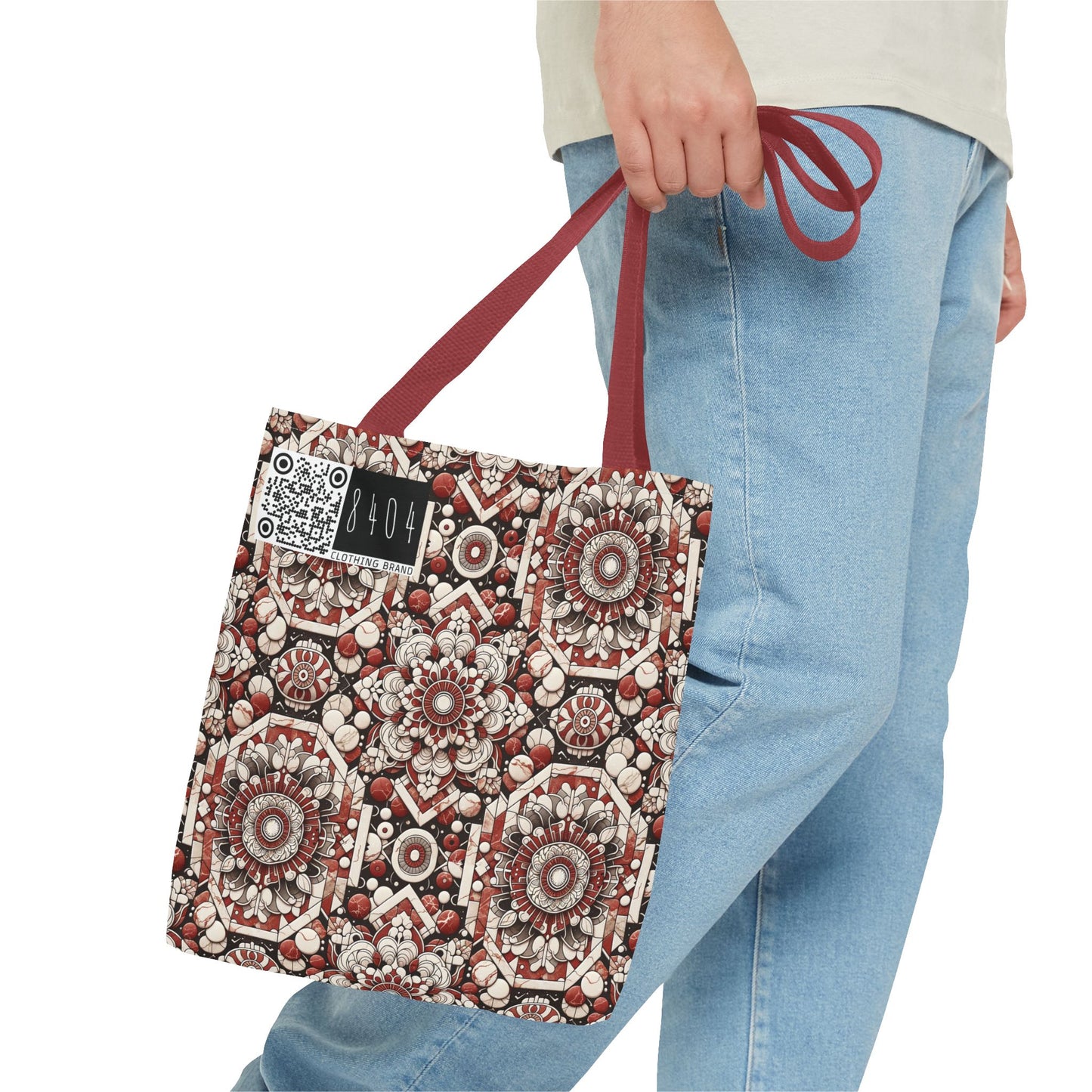 Neo Jomon Sculptural Aesthetics Artisanal Streetwear Tote Bag - 8404 Design-55