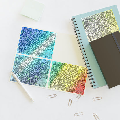 Graffiti Tech Fusion Bold Streetwear Fusion Sticker Sheets - 8404 Design-59