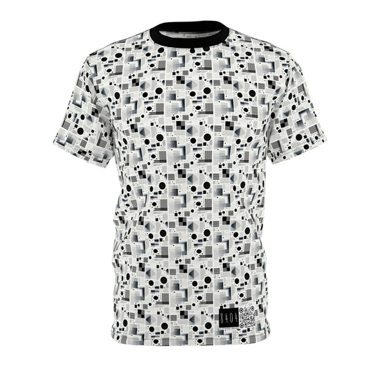 Digital Minimalism Minimalist Tech Unisex Cut & Sew Tee - 8404 Design-60
