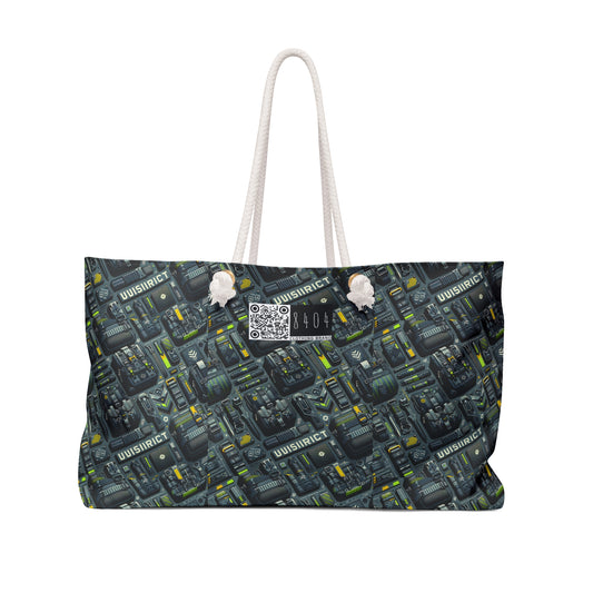 Tech Utility Streetwear Futuristic Tech-Forward Weekender Bag - 8404 Design-47