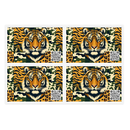 Streetwear Safari Urban Jungle Exploration Sticker Sheets - 8404 Design-64