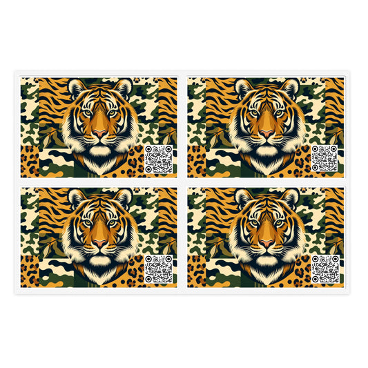 Streetwear Safari Urban Jungle Exploration Sticker Sheets - 8404 Design-64