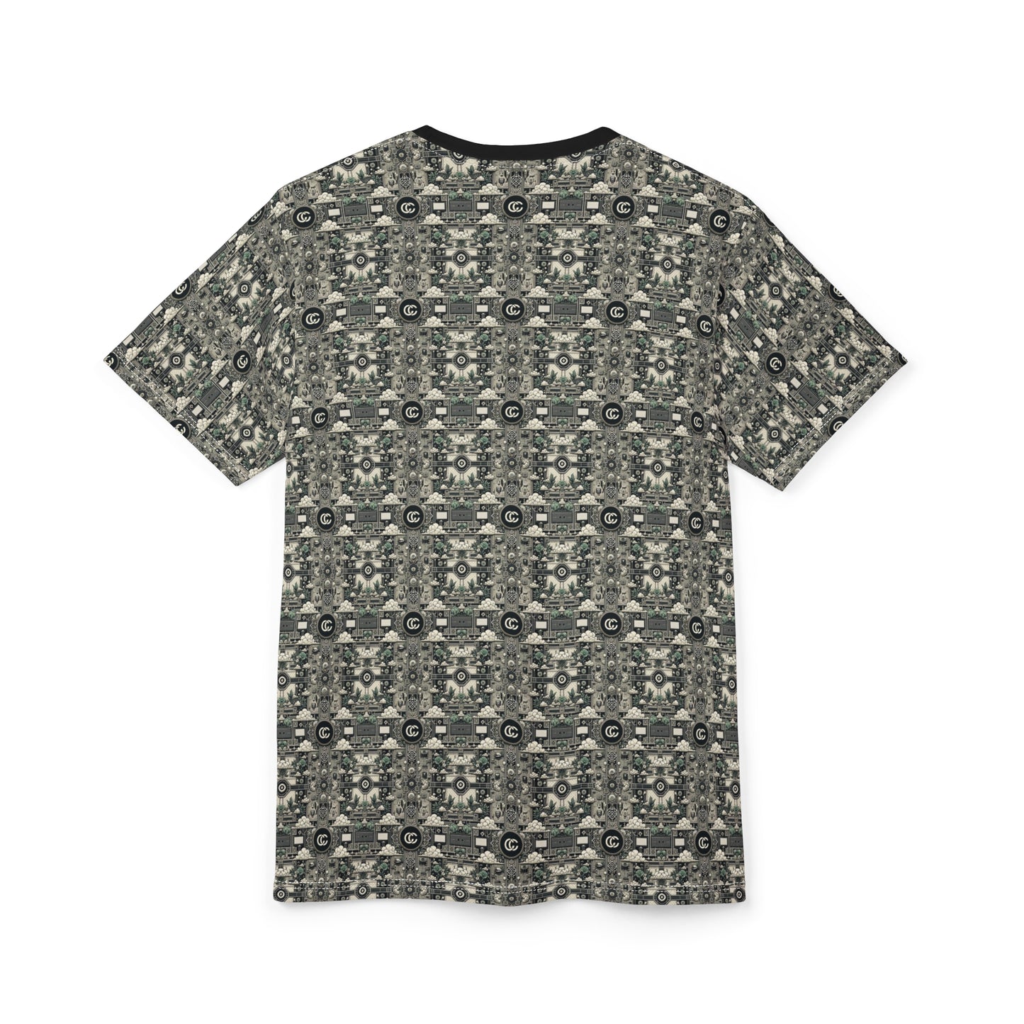 Cyber Garden Party Tech Garden Extravaganza Unisex Cut & Sew Tee - 8404 Design-54