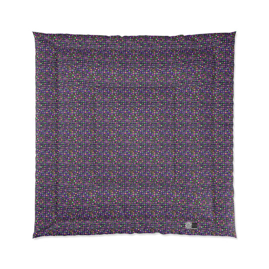 Digital Nostalgia Remix Modern Vintage Fusion Comforter - 8404 Design-49