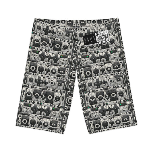 Tech Utility Aesthetics Tech-Forward Minimalism Women's Bike Shorts - 8404 Design-60