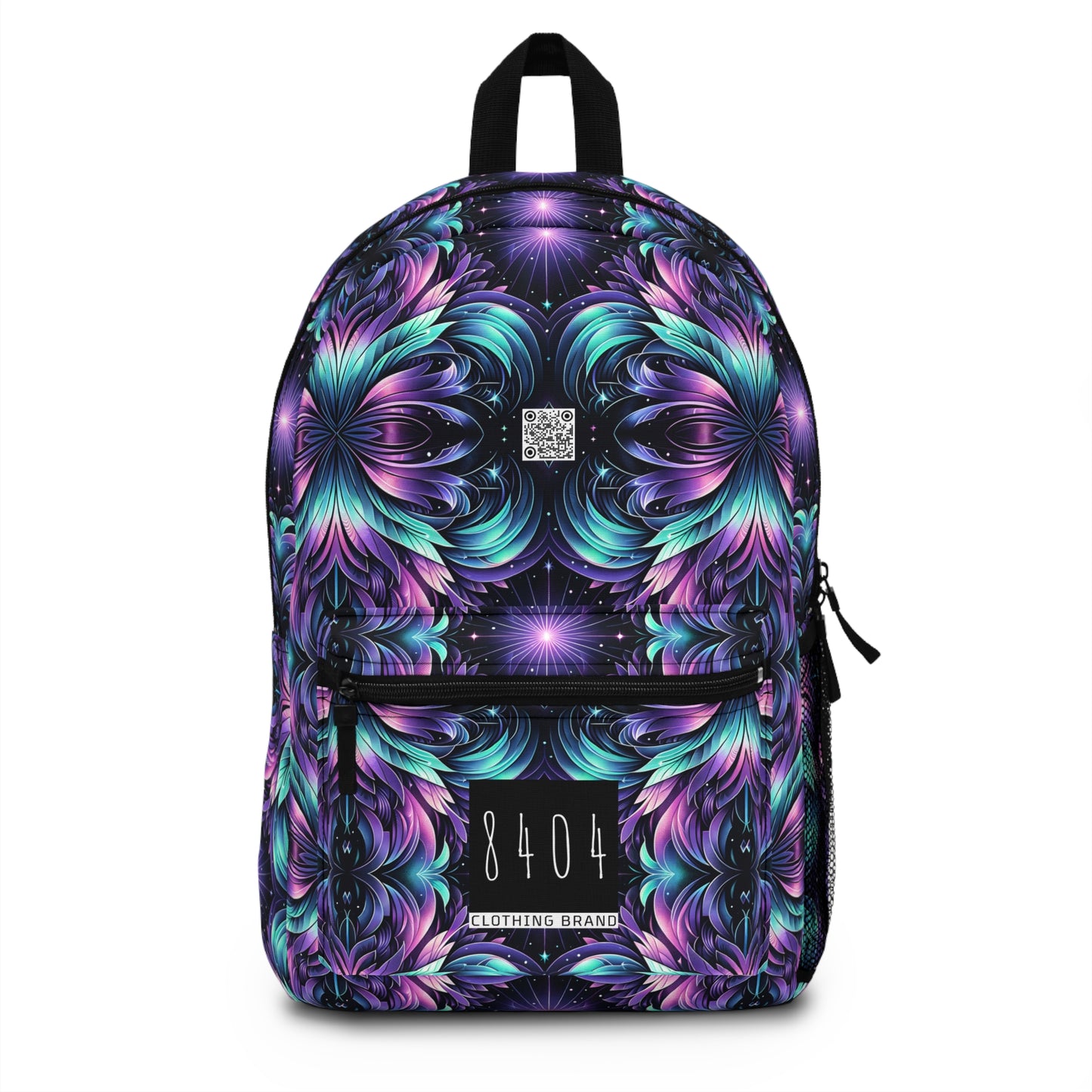 Iridescent Dream Futuristic Tech Backpack - 8404 Design-60