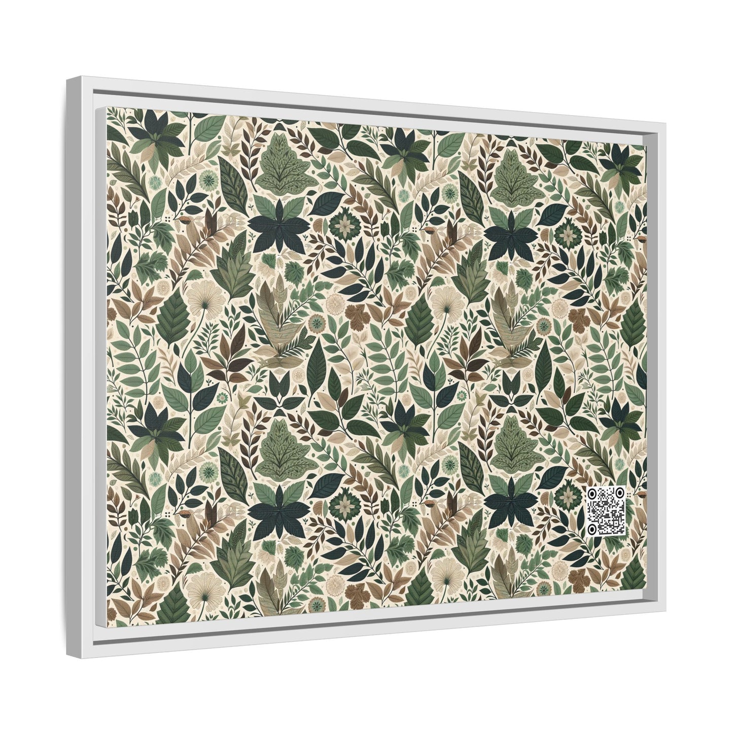 Streetwear Sustainability Environmentally Conscious Streetwear with a Natural Aesthetic Matte Canvas, Framed (multi-color) - 8404 Design-57 A