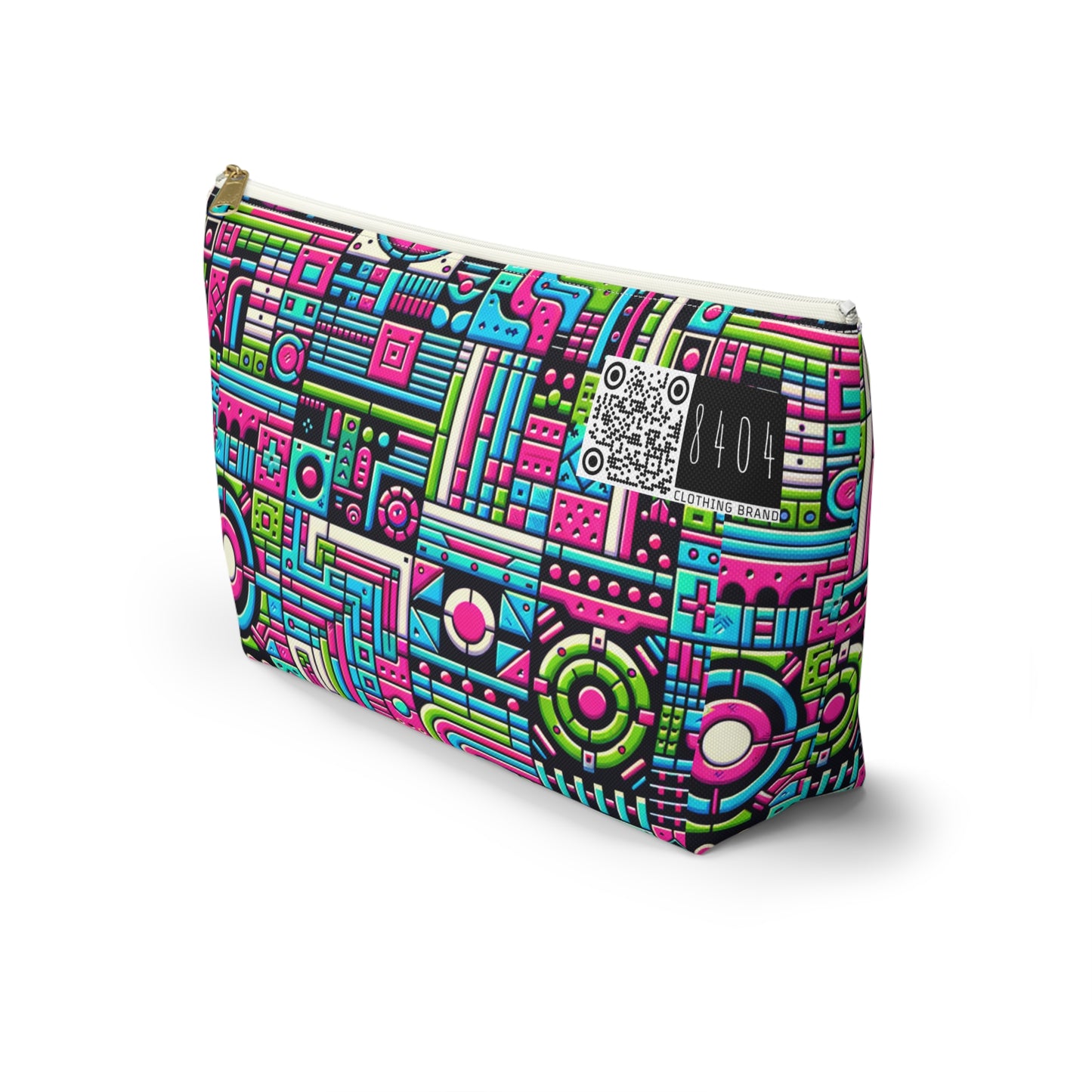 Neon Street Pop Vibrant and Eye-catching Accessory Pouch W T-bottom - 8404 Design-62
