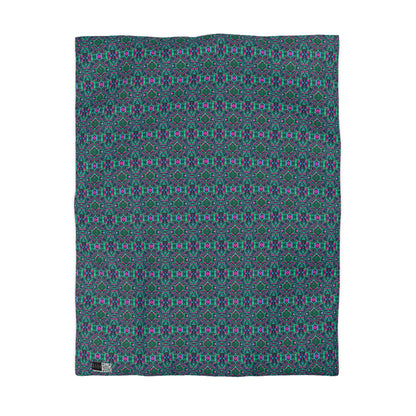 Digital Glitch Vibes Tech-Inspired Streetwear Microfiber Duvet Cover - 8404 Design-71