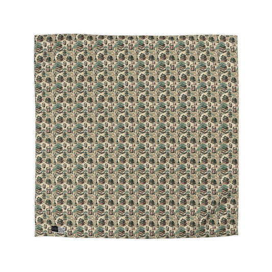 Cultural Artisanal Fusion Contemporary Cultural Elegance Microfiber Duvet Cover - 8404 Design-68