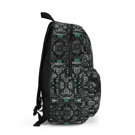 Tech Noir Tech-Forward Minimalism Backpack - 8404 Design-52