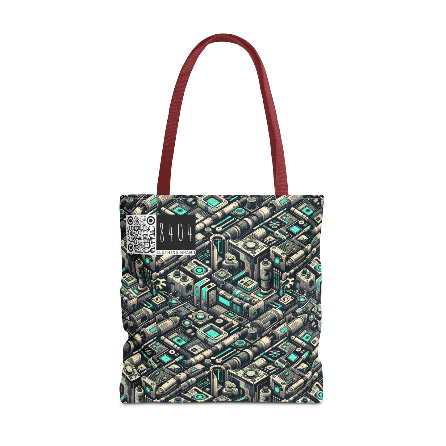 Tech Utility Fusion Modern Tech Streetwear Tote Bag - 8404 Design-49
