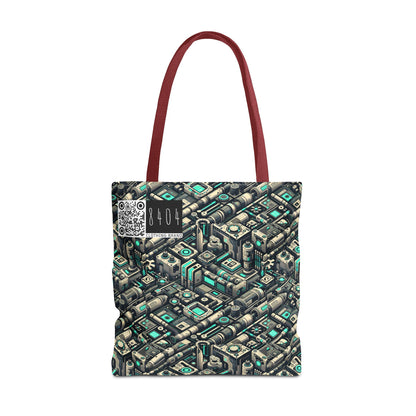 Tech Utility Fusion Modern Tech Streetwear Tote Bag - 8404 Design-49
